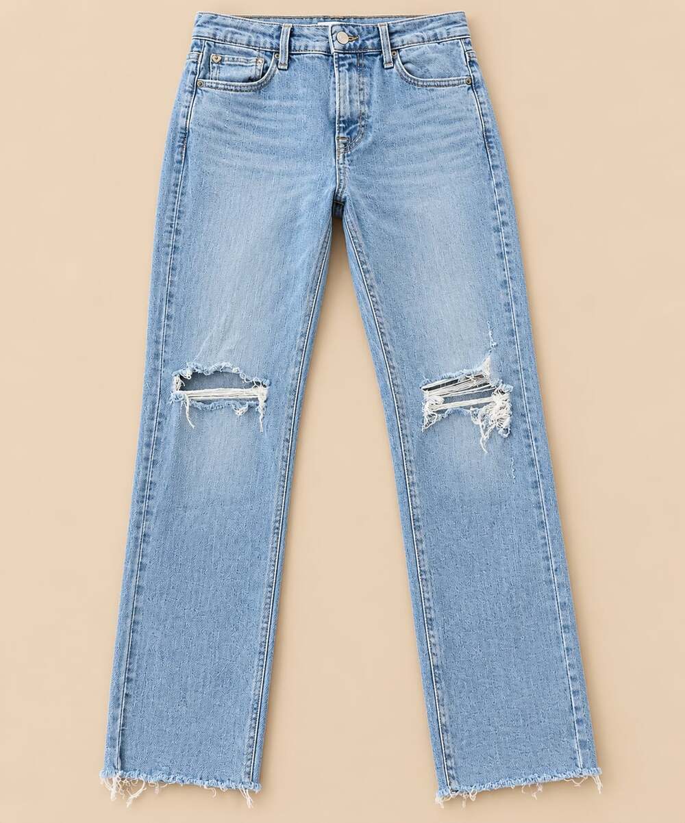 True Religion Starr Cropped Straight Jeans Size 29 (o1)